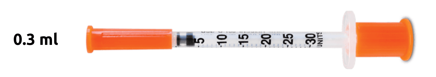 0.3 mL syringe